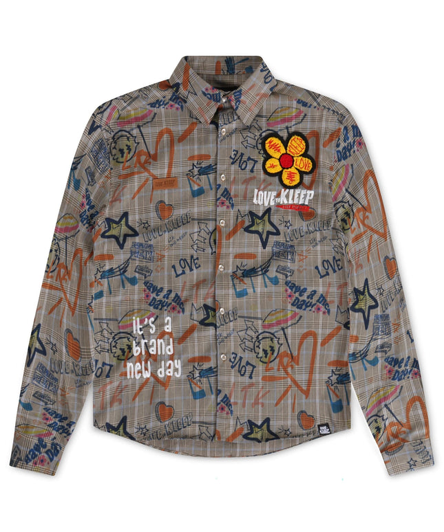 KLEEP VELO L.T.K SHIRT - PLAID KLEEP