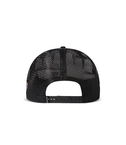 Cult Of Individuality Graffiti Trucker Hat - Black