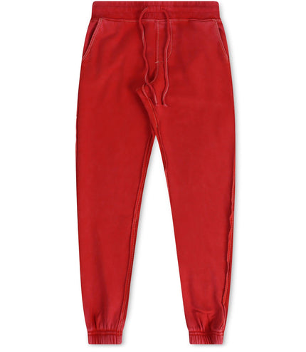 TRUE RELIGION BIG T DRAWSTRING JOGGER - WASHED RED TRUE RELIGION