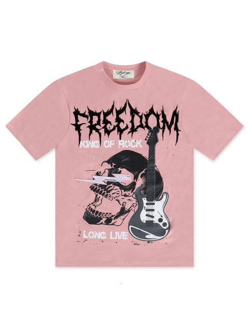 BKYS FREEDOM OVERSIZED TEE - PINK BKYS