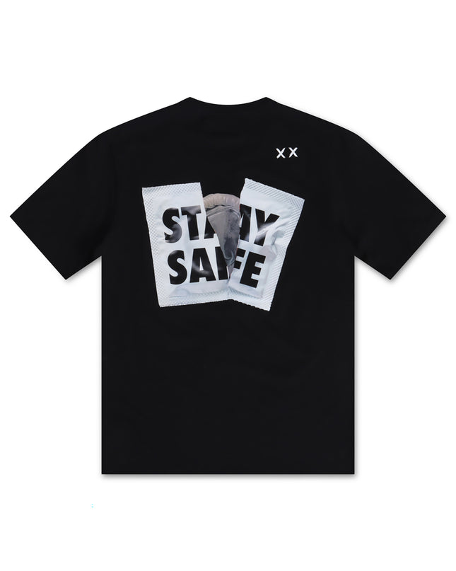CULT OF INDIVIDUALITY STAY SAFE TEE - BLACK