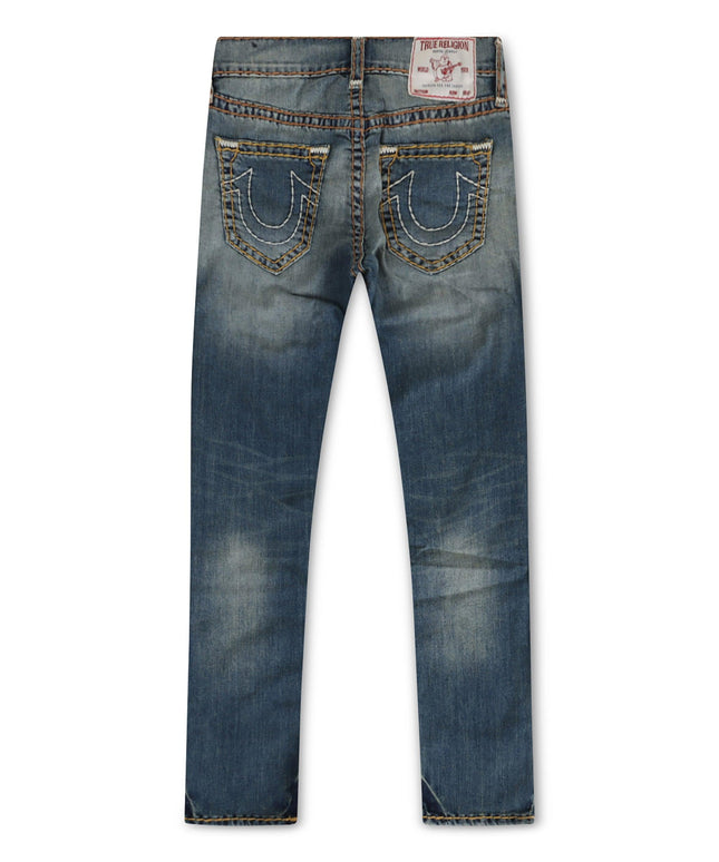 TRUE RELIGION ROCCO SUPER T SKINNY JEANS - MEDIUM WASH TRUE RELIGION