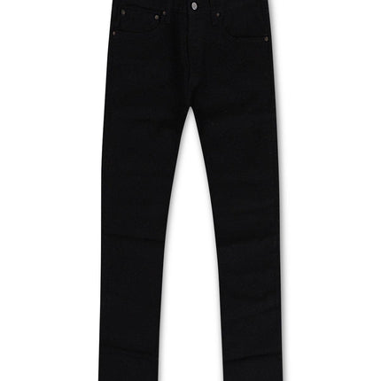 Levis 501 Blacklist Stretch Jeans - Black - Denim Exchange 