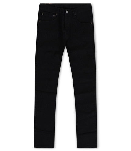 Levis 501 Blacklist Stretch Jeans - Black - Denim Exchange 