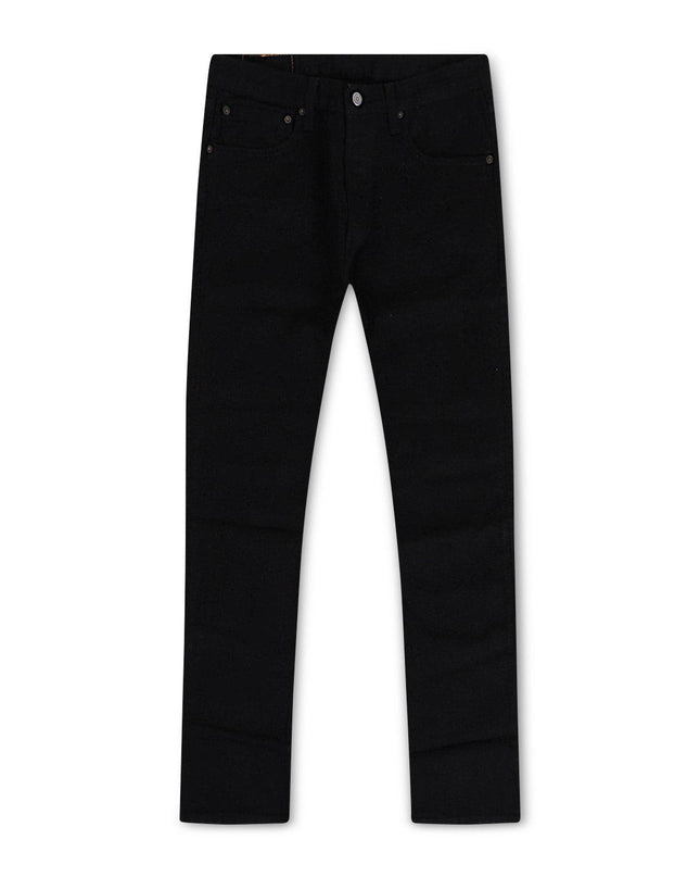 Levis 501 Blacklist Stretch Jeans - Black - Denim Exchange 