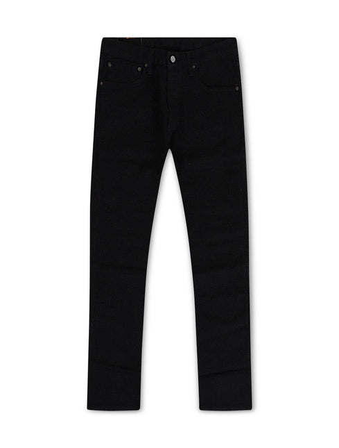 Levis 501 Blacklist Stretch Jeans - Black - Denim Exchange 