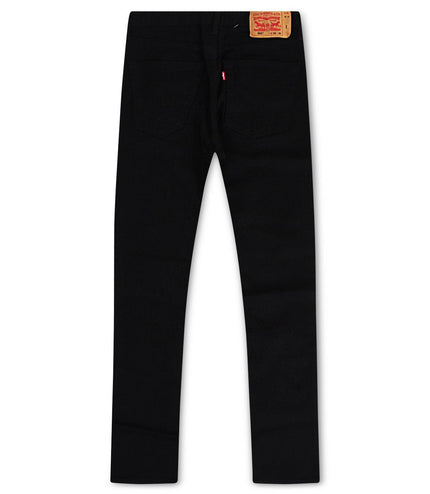 Levis 501 Original Fit Jeans - Polished Black - Denim Exchange 