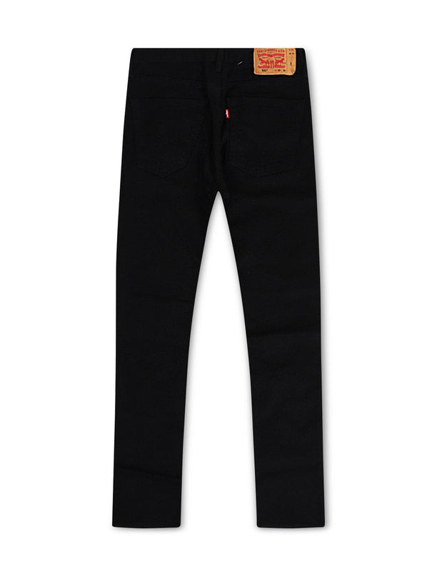 Levis 501 Original Fit Jeans - Polished Black - Denim Exchange 