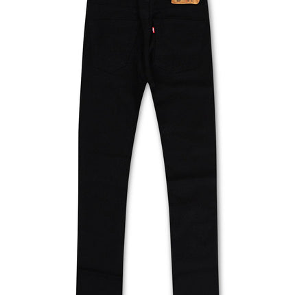 Levis 501 Blacklist Stretch Jeans - Black - Denim Exchange 