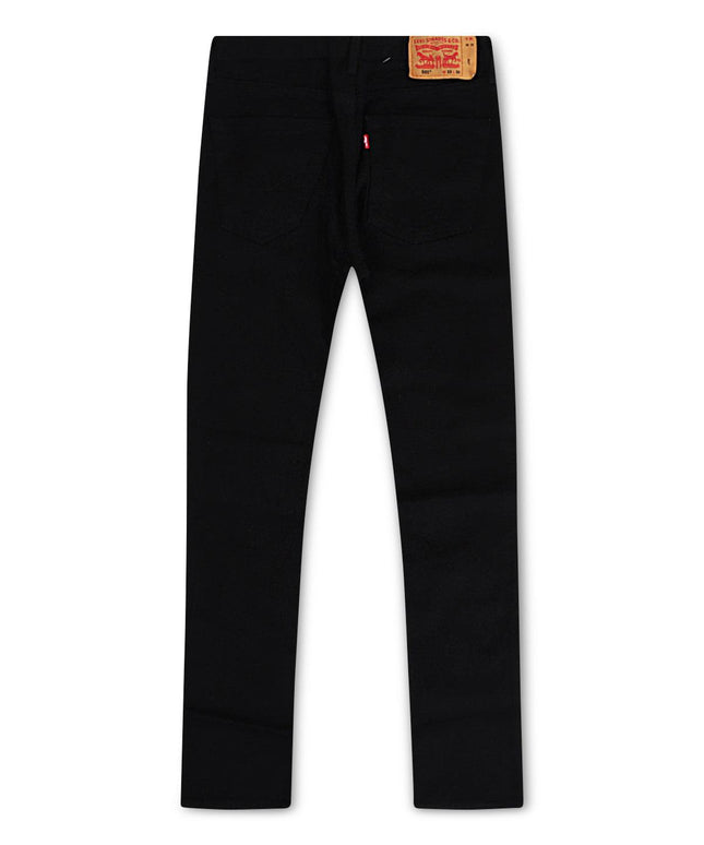 Levis 501 Blacklist Stretch Jeans - Black - Denim Exchange
