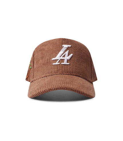 Reference Paradise La Corduroy Hat - Brown