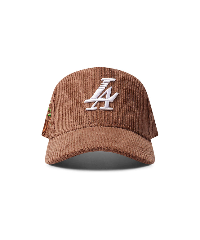 Reference Paradise La Corduroy Hat - Brown