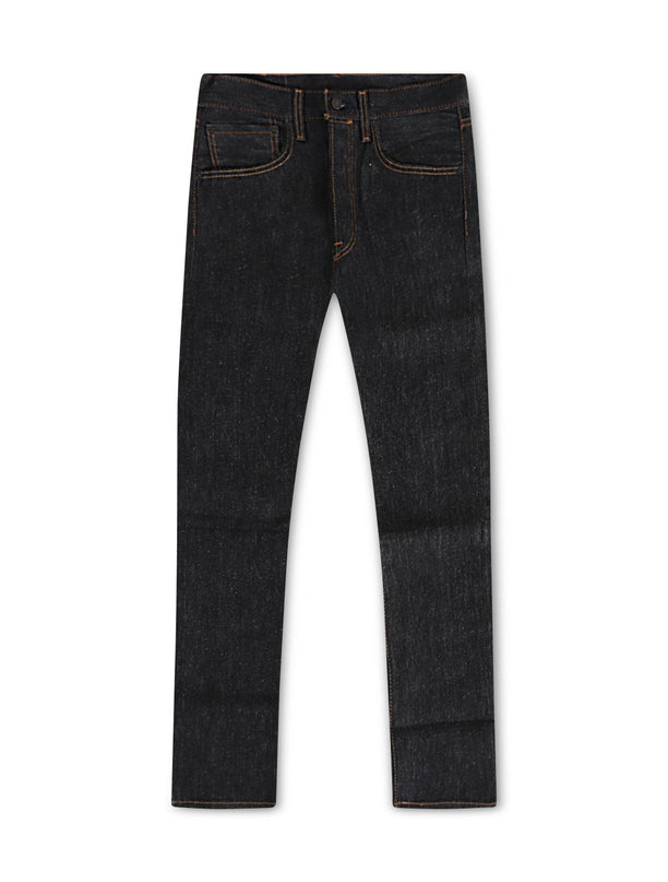 Levis 501 Originals Black Rigid Stf Jeans - Denim Exchange 