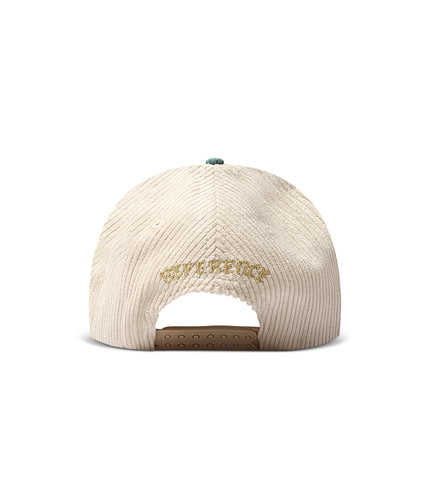 Reference Paradise La Corduroy Hat - Cream/Green