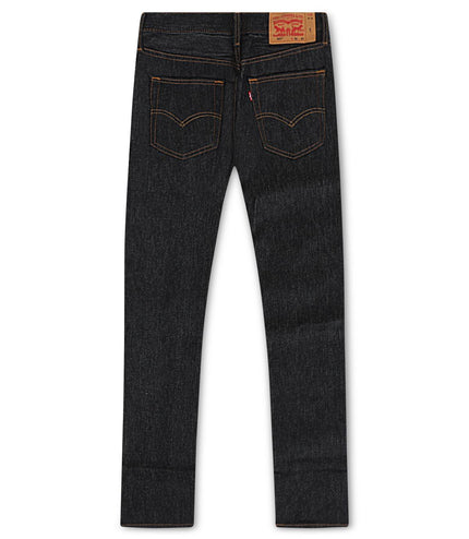 Levis 501 Originals Black Rigid Stf Jeans - Denim Exchange 