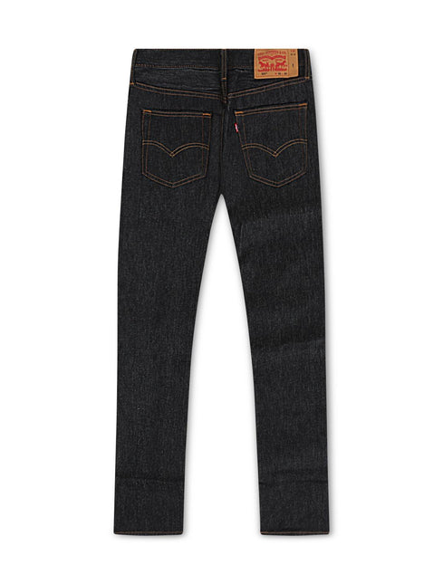 Levis 501 Originals Black Rigid Stf Jeans - Denim Exchange 