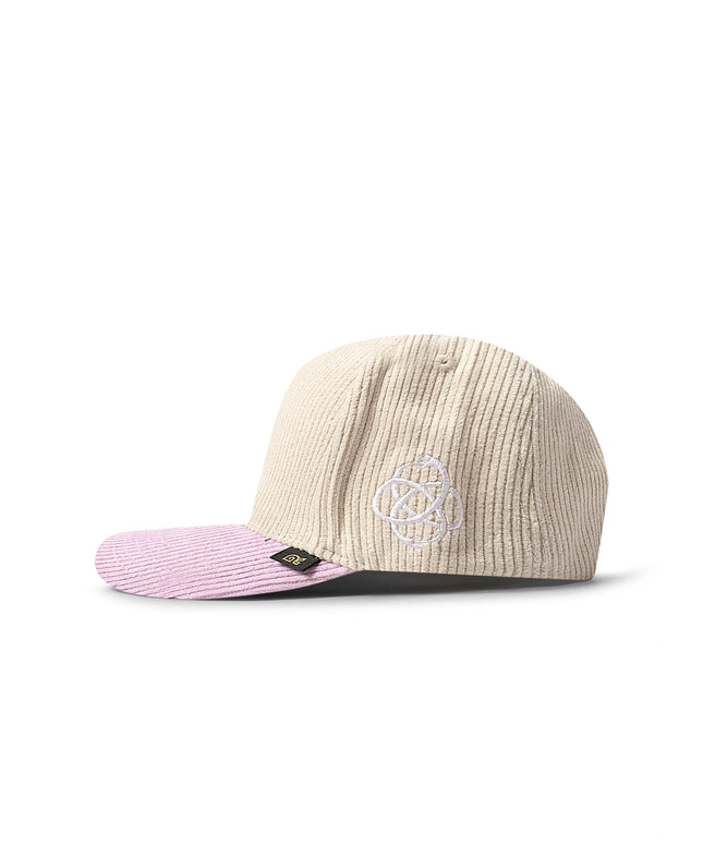 Reference Paradise La Corduroy Hat - Cream/Lavender