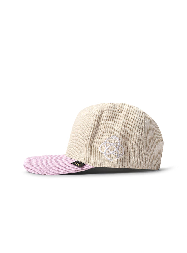 Reference Paradise La Corduroy Hat - Cream/Lavender