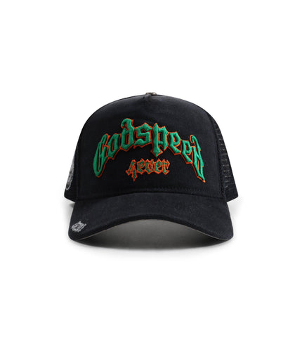 GODSPEED FOREVER TRUCKER - GREEN GODSPEED