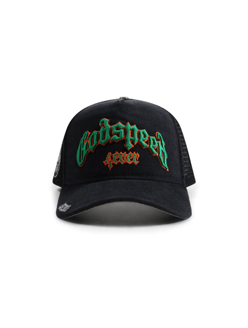 GODSPEED FOREVER TRUCKER - GREEN GODSPEED