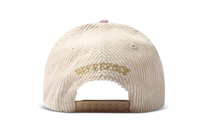 Reference Paradise La Corduroy Hat - Cream/Lavender
