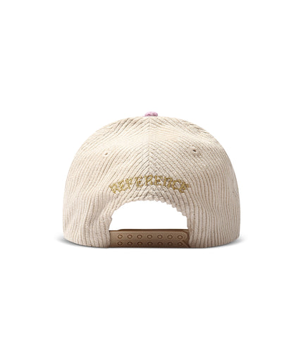Reference Paradise La Corduroy Hat - Cream/Lavender