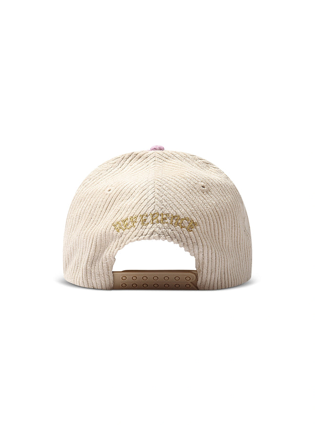 Reference Paradise La Corduroy Hat - Cream/Lavender
