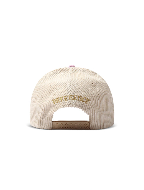 Reference Paradise La Corduroy Hat - Cream/Lavender