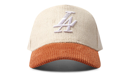 Reference Paradise La Corduroy Hat - Cream/Caramel