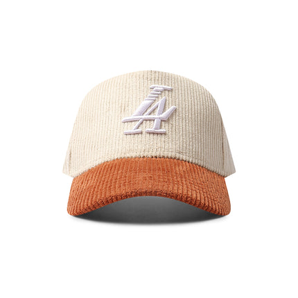 Reference Paradise La Corduroy Hat - Cream/Caramel