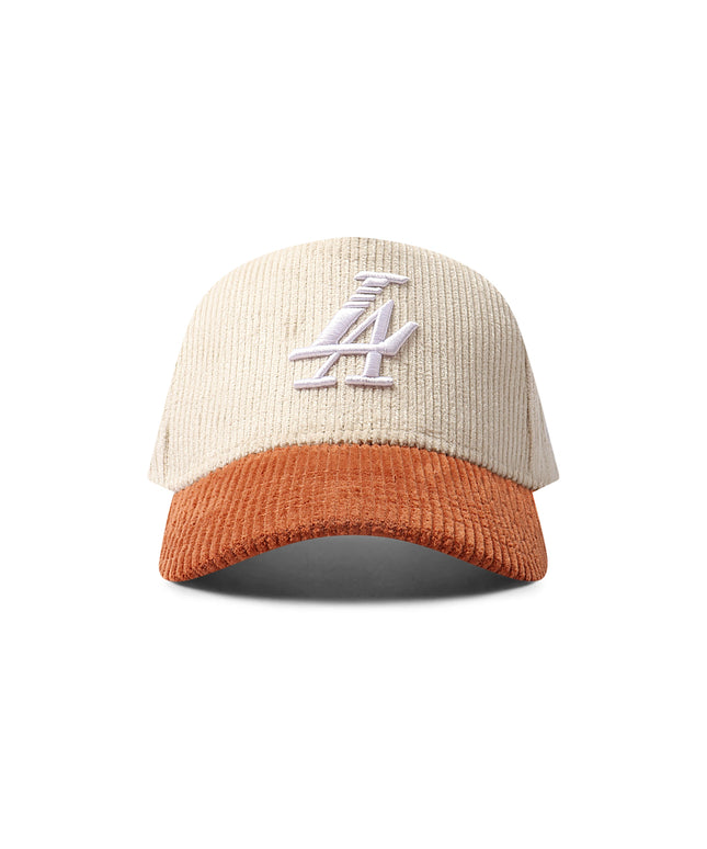 Reference Paradise La Corduroy Hat - Cream/Caramel