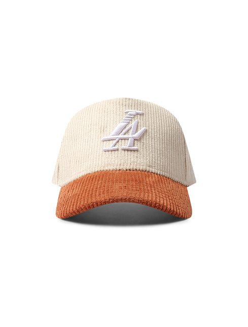 Reference Paradise La Corduroy Hat - Cream/Caramel