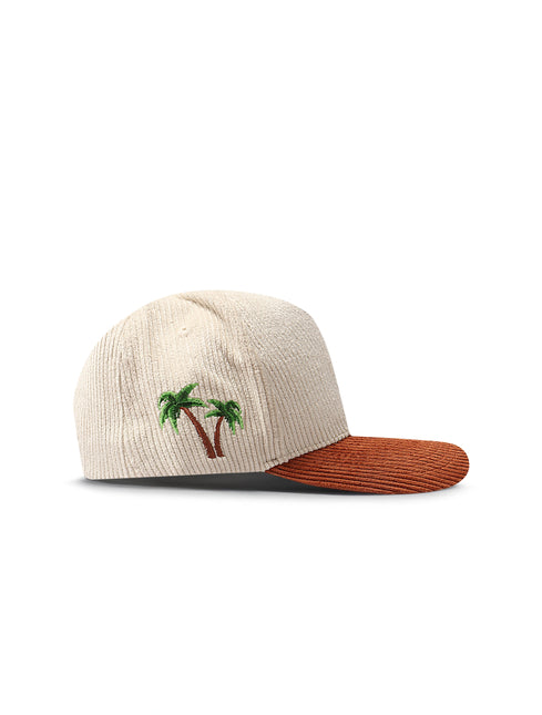 Reference Paradise La Corduroy Hat - Cream/Caramel