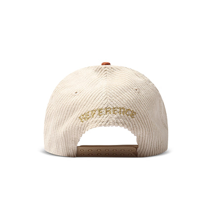 Reference Paradise La Corduroy Hat - Cream/Caramel