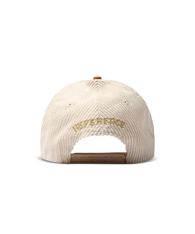 Reference Paradise La Corduroy Hat - Cream/Caramel