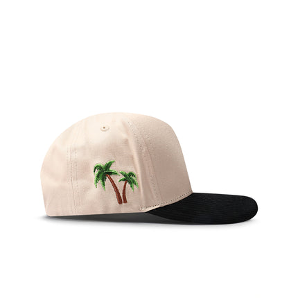 Reference Paradise La Crystals Hat - Cream/Black Corduroy