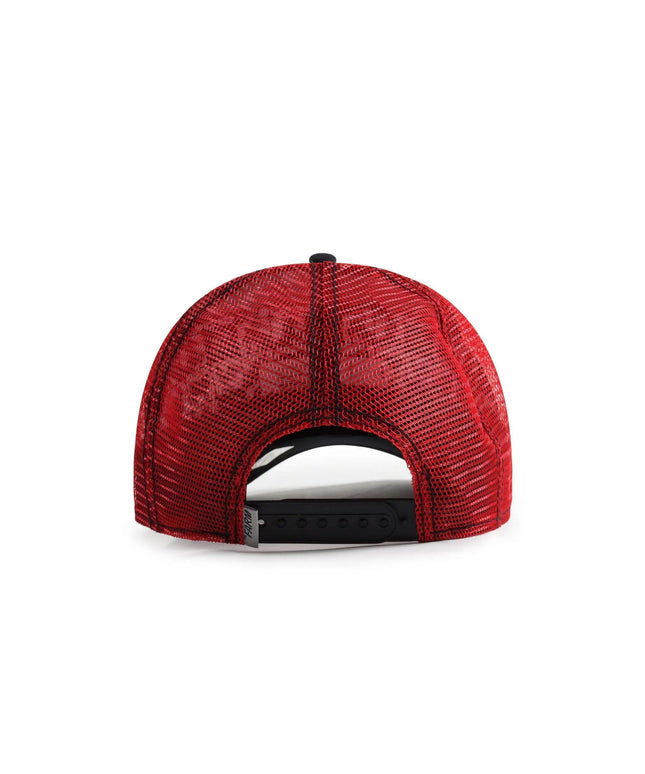 GOORIN BROS LEATHER CHERRY MUSTANG HAT - RED GOORIN BROS
