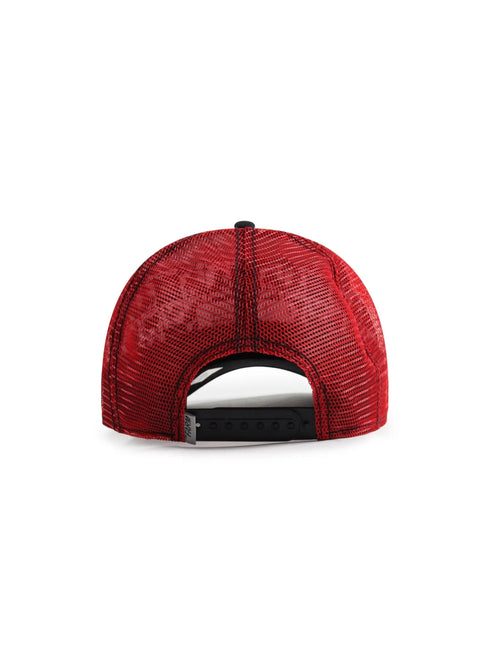 GOORIN BROS LEATHER CHERRY MUSTANG HAT - RED GOORIN BROS