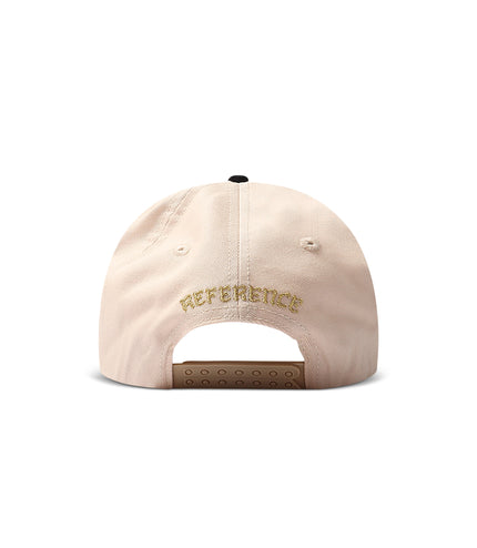 Reference Paradise La Crystals Hat - Cream/Black Corduroy