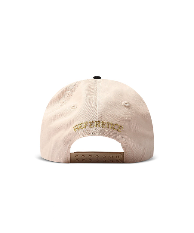 Reference Paradise La Crystals Hat - Cream/Black Corduroy