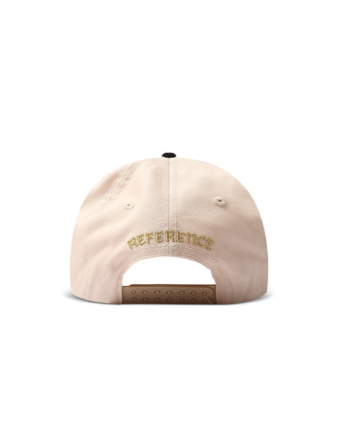 Reference Paradise La Crystals Hat - Cream/Black Corduroy