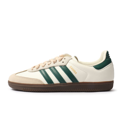 Adidas Women's Samba OG - White/Green Sand