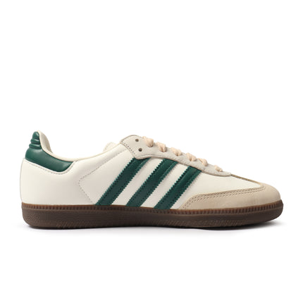 Adidas Women's Samba OG - White/Green Sand