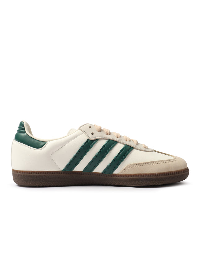 Adidas Women's Samba OG - White/Green Sand