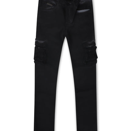 GFTD LA VIRGO JEANS - JET BLK GFTD LA