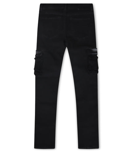 GFTD LA VIRGO JEANS - JET BLK GFTD LA