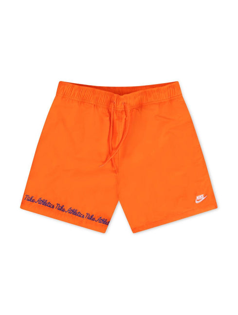 NIKE MENS SPORTSWEAR CLUB FLOW SHORTS - ORANGE NIKE