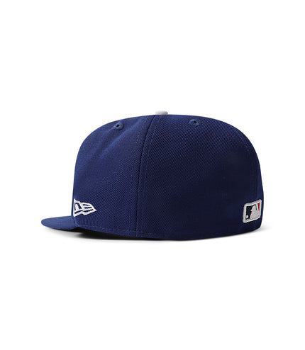 New Era 5950 LA Dodgers Post Season 2025 Fitted Hat - Blue