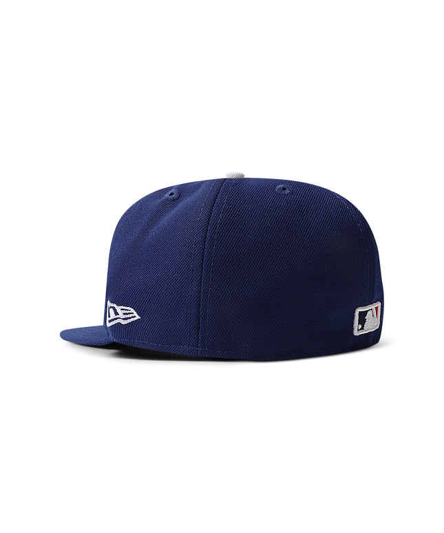 New Era 5950 LA Dodgers Post Season 2025 Fitted Hat - Blue