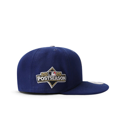 New Era 950 LA Dodgers Post Season 2025 Snapback - Blue - Denim Exchange